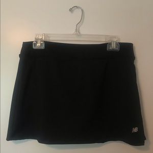 New Balance Black Tennis Skort